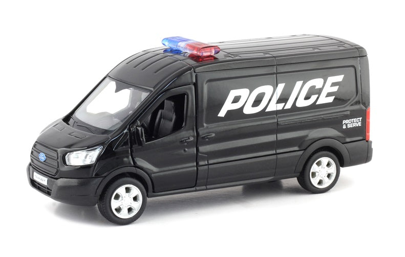 Žaislinė mašinėlė RMZcity, Ford transit police 554041P, 1/32