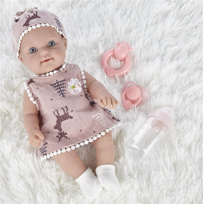 Žaislinė lėlė kūdikis, su priedais, 30 cm, ZJA215301