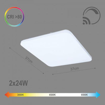 Lampa sufitowa Sopot 6004000074, 48 W, 3000–6500 K