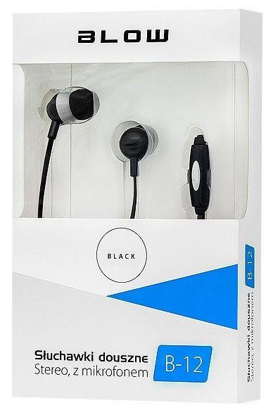 Słuchawki Blow Earphones B-12 Black