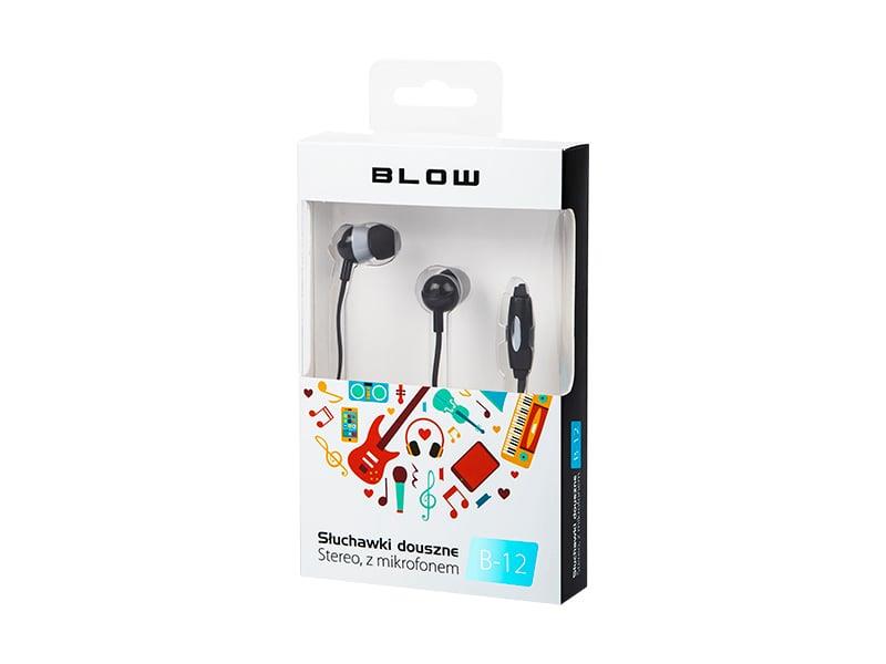 Słuchawki Blow Earphones B-12 Black