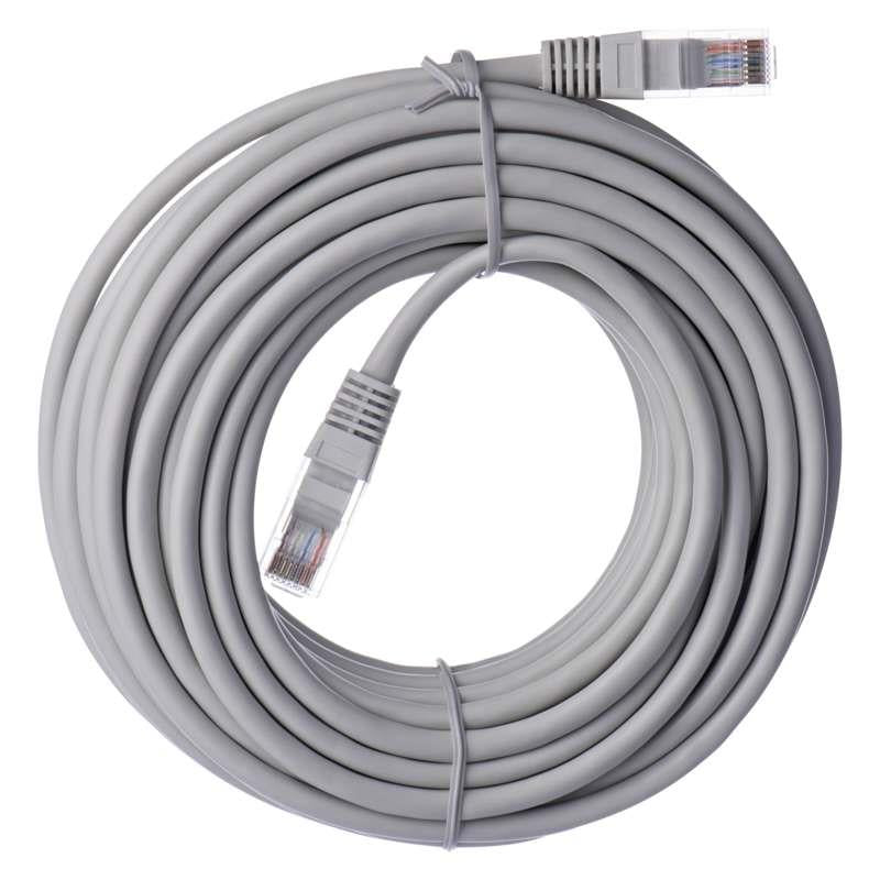 Kabel EMOS RJ-45 M, RJ-45 M, 10m, szary S9126