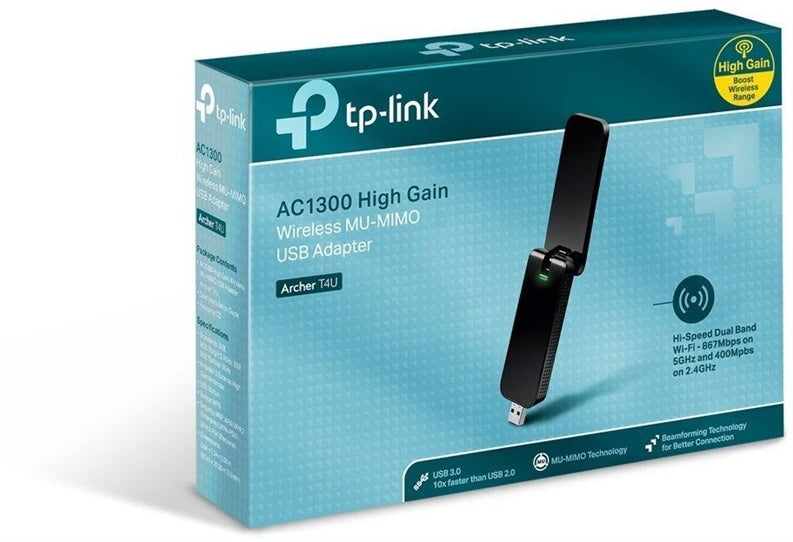 Bevielio tinklo adapteris TP-Link Archer T4U