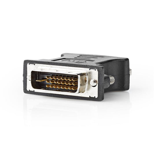Adapter NEDIS DVI M, VGA F, czarny CCGB32902BK