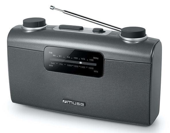 Nešiojamas radijo imtuvas Muse M-058 R, juoda