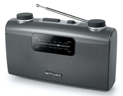 Nešiojamas radijo imtuvas Muse M-058 R, juoda