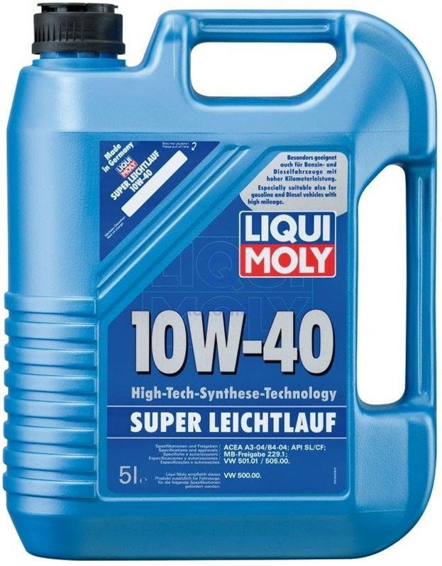 Olej silnikowy Liqui Moly Super Leichtlauf 10W-40, 5 l