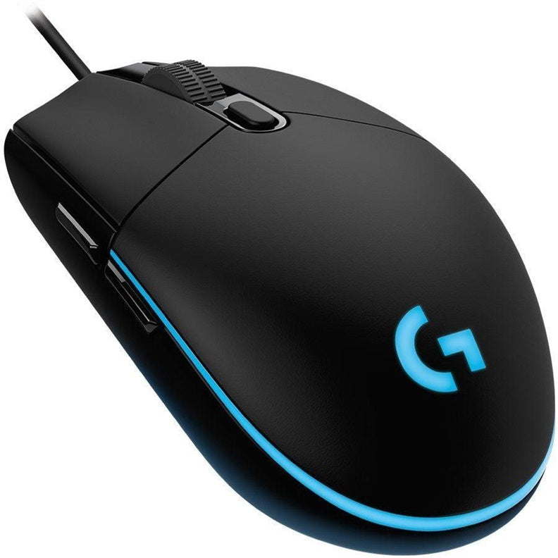 Laidinė žaidimų pelė Logitech G102 Lightsync, juoda