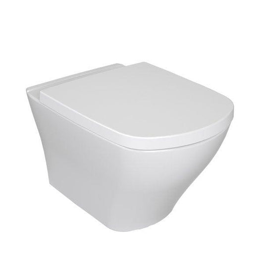 Miska wisząca WC z deską CLASSIC RIMOFF, 440×530 mm