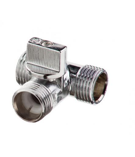 Ventilis 02325 trišakis, 1/2'' išoriniai srieigiai