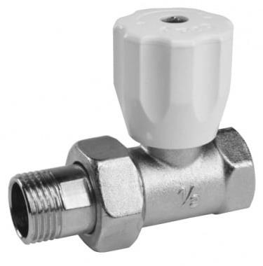 ARCO Teide Backflow Radiator Valve Straight 1/2''