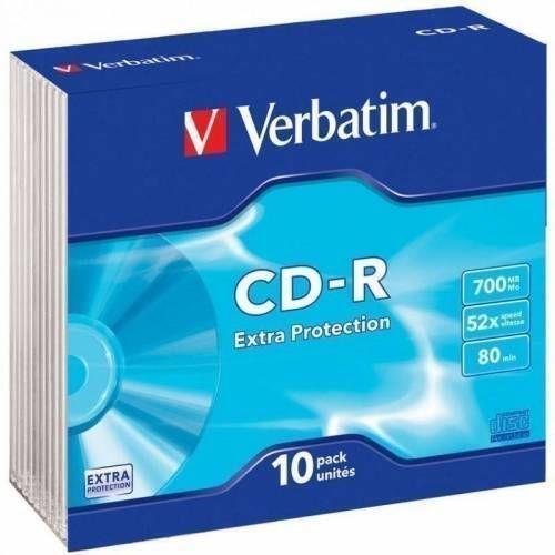 Diskai CD-R 700MB 10vnt Verbatim 43415