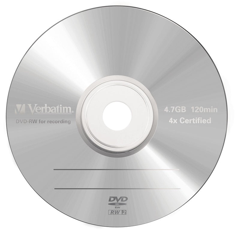 Płyty VERBATIM DVD-RW 4,7GB 4X 5 szt.
