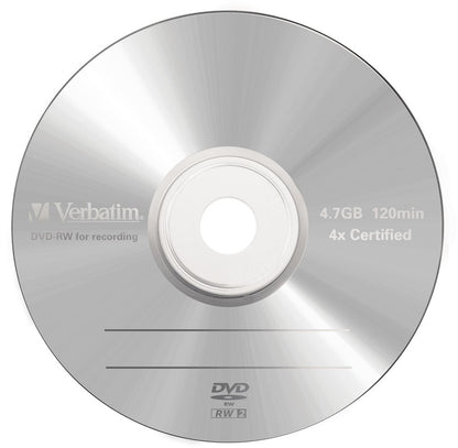 Płyty VERBATIM DVD-RW 4,7GB 4X 5 szt.