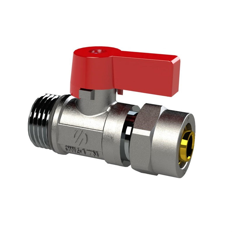 Zawór 868015 wielodr. rura 1/2"x16mm gwint zew.