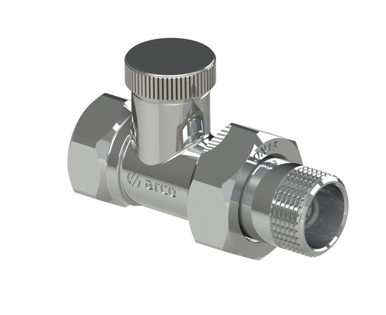 Ventilis 507365 uždaromasis tiesus 1/2" vidin./išor. sriegis