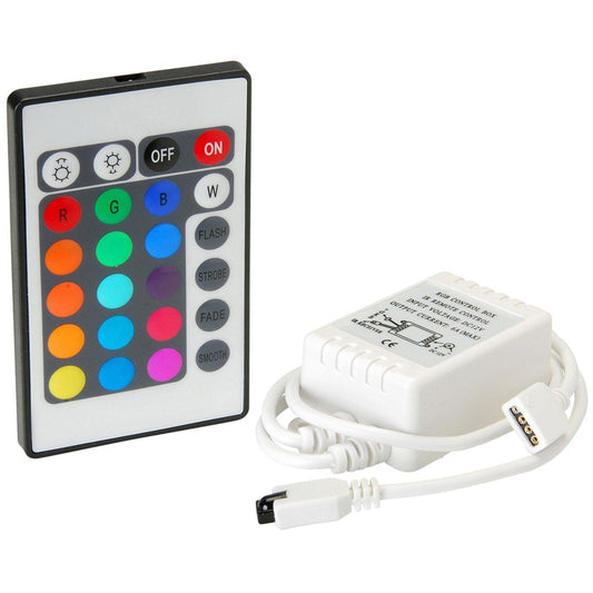 VALDIKLIS JUOSTŲ LED RGB 12VDC 3X2A 72W