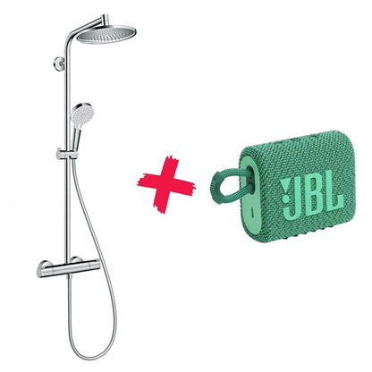 Zestaw prysznicowy termostatyczny Hansgrohe 26781000 + JBL