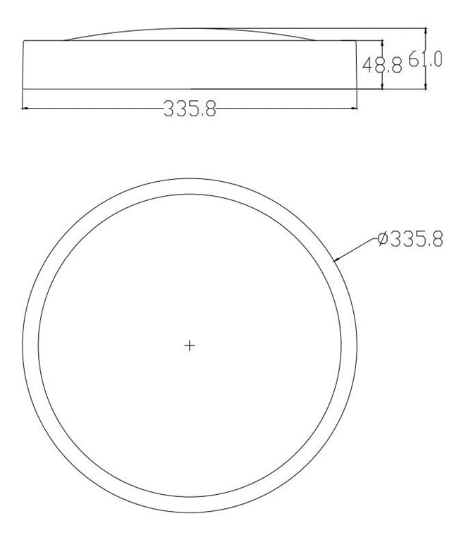 Šviestuvas plafonas Eglo, LED, 14.6W, 3000K, 1600lm, Ø34.