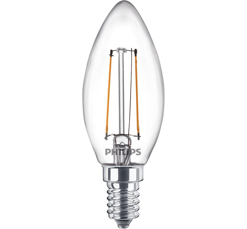 Żarówka LED PHILIPS, B35, E14, 2 W, 250 lm, 2700 K