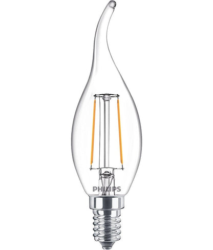 Żarówka LED PHILIPS, B35, E14, 2 W, 250 lm, 2700 K
