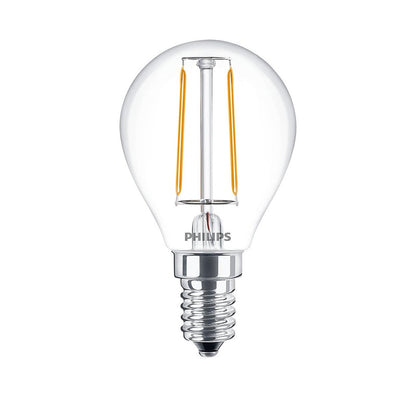 Żarówka LED PHILIPS, P45, E14, 2 W, 250 lm, 2700 K