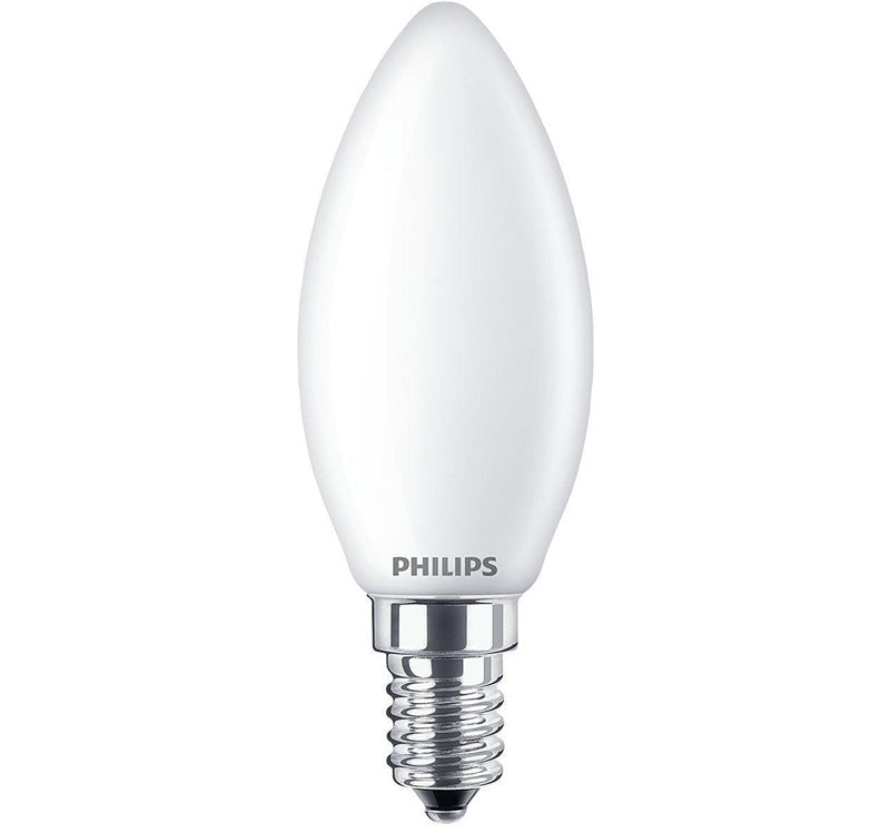 Żarówka LED Philips B35, 4.3W, E14, 2700K, 470lm, matowa