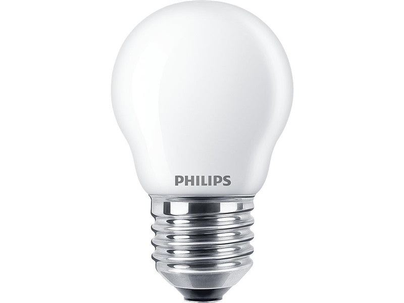 Żarówka Philips LED, P45, E27, 4,3 W, 470 lm, 2700 K