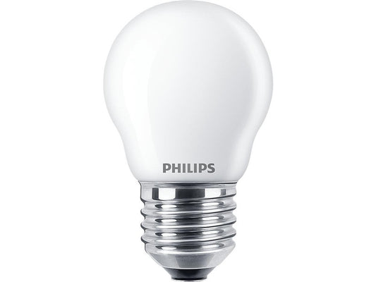 Żarówka Philips LED, P45, E27, 4,3 W, 470 lm, 2700 K