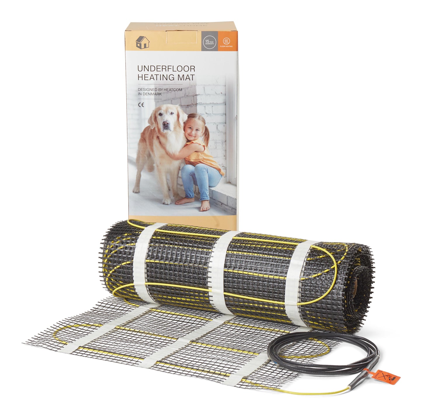 Šildymo kilimėlis HEAT MY HOME, 150 W/m2, 0,5x2 m, 1 m²