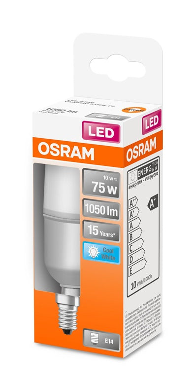 Lemputė Osram LED, S15, 4000 °K, E14, 10 W, 1055 lm
