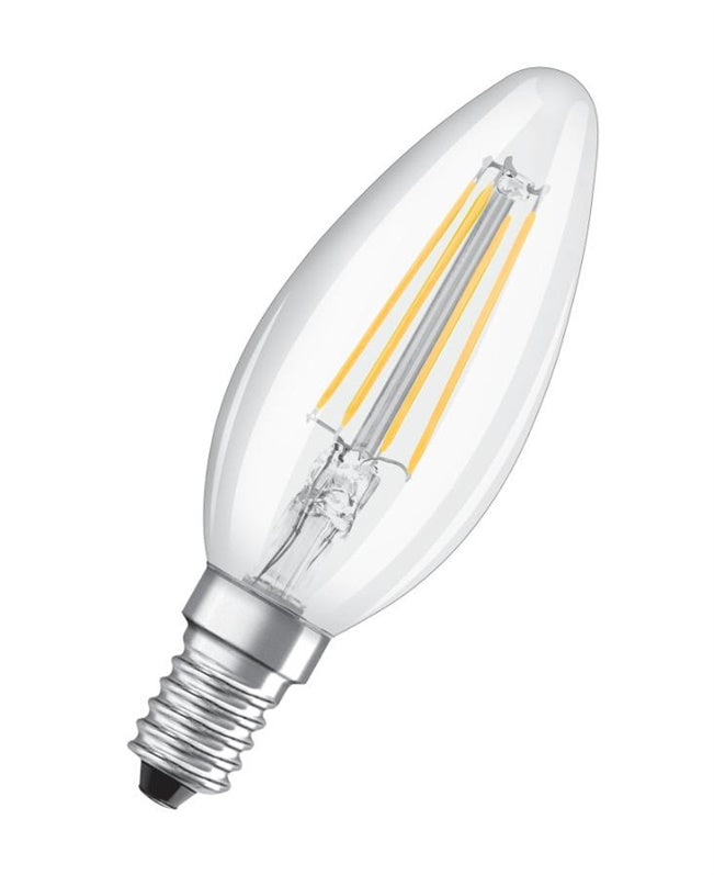 Żarówka LED Osram Filamentowa, B35, 6W, E14, 2700K, 806lm