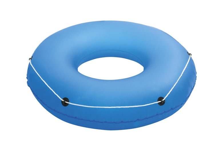 Dmuchane koło BESTWAY 36120, Ø119 cm, niebies./pomarańcz.