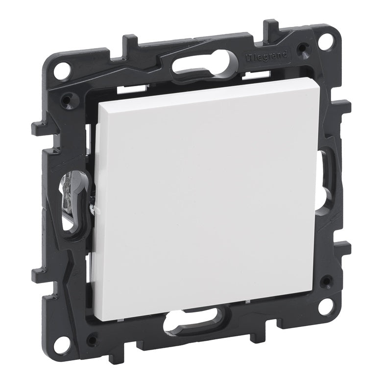 Jungiklis LEGRAND NILOE STEP, baltos spalvos
