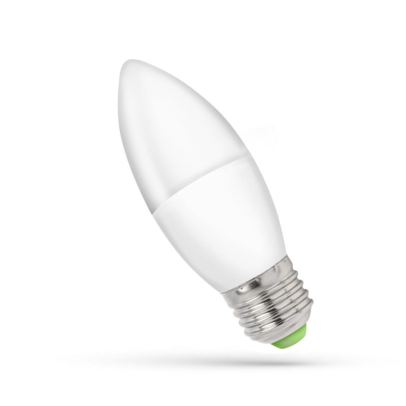 Żarówka Spectrum LED, B35, E27, 6W, 520LM, 3000K