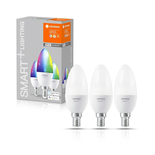 Inteligentna lampa LED SMART WIFI, B38, 5W, E14, 470lm, RGBX3SZT