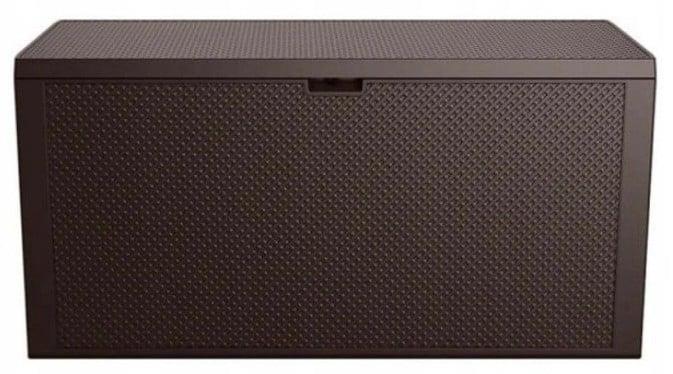 Plastikinė dėžė EMILY, 270 l, ruda