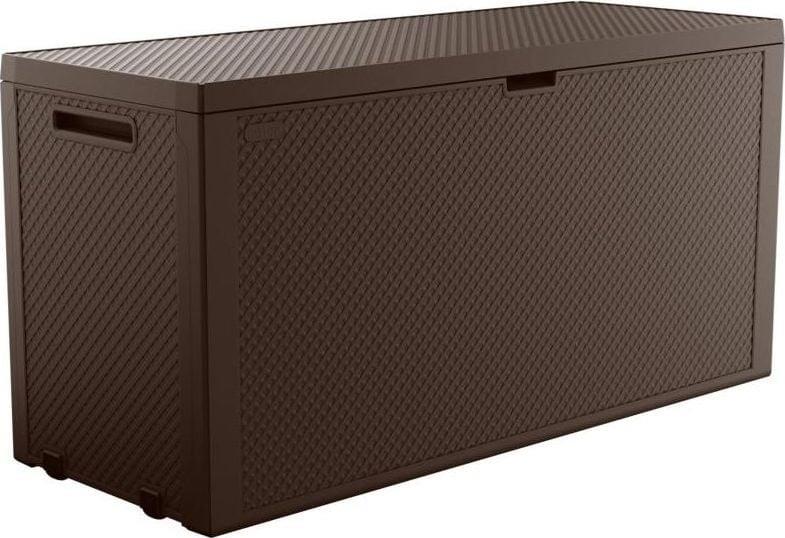 Plastikinė dėžė EMILY, 270 l, ruda