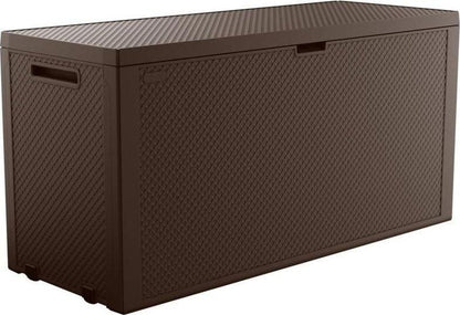 Plastikinė dėžė EMILY, 270 l, ruda