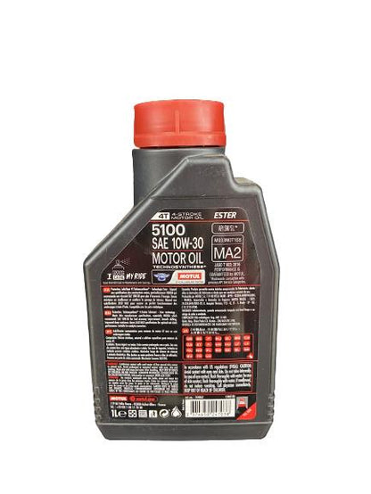 Olej silnikowy do motocykli MOTUL 5100 4T, 10W-30, 1 l