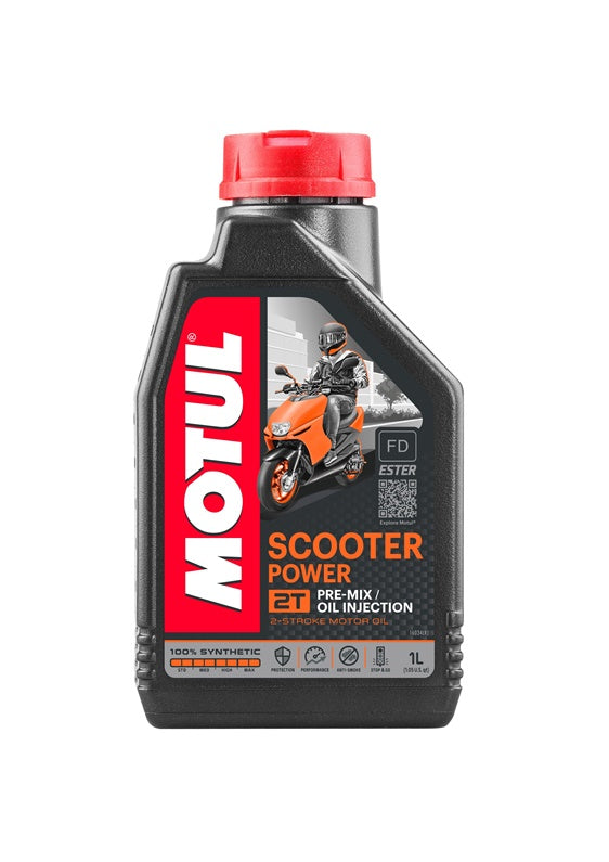 Olej silnikowy do motocykli MOTUL SCOOTER POWER 2T, 1 l