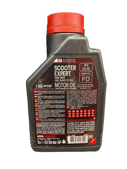 Olej silnikowy do motocykli MOTUL SCOOTER EXPERT 2T, 1 l