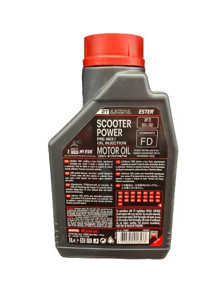 Olej silnikowy do motocykli MOTUL SCOOTER POWER 2T, 1 l