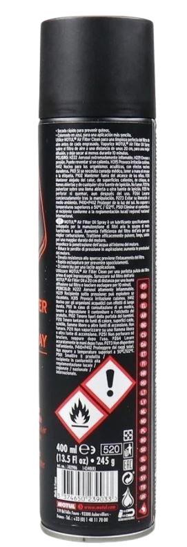 Smar do filtrów powietrza Motul A2, 400 ml
