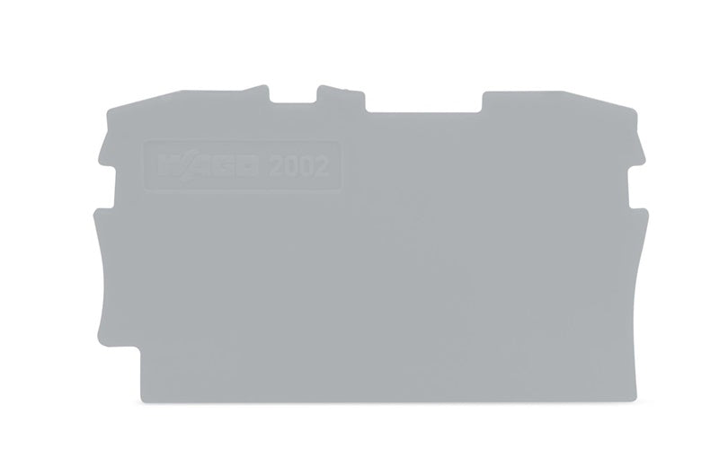 Płyta pośrednia i końcowa do zacisków Wago 2002-1291