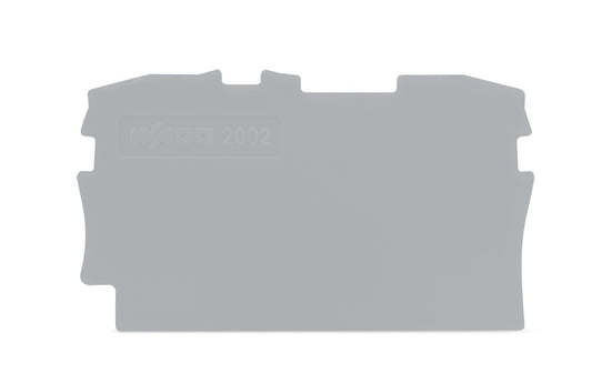 Płyta pośrednia i końcowa do zacisków Wago 2002-1291