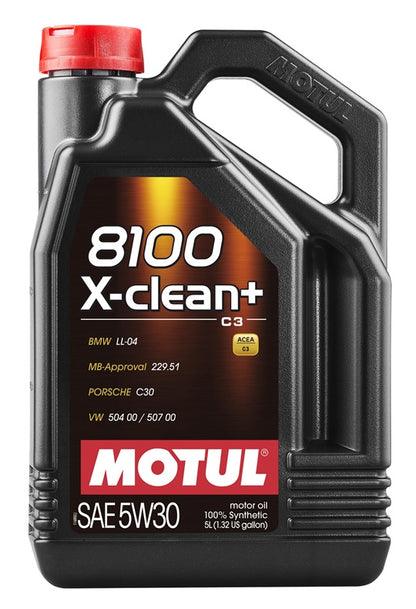 Olej silnikowy Motul 8100 X-Clean, 5W-30, 5 l