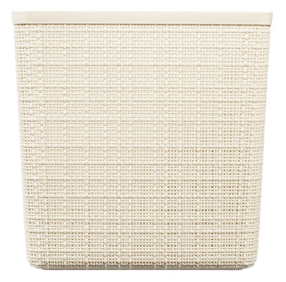 Pojemnik CURVER JUTE, 17 l, kremowy, 28×28×27 cm