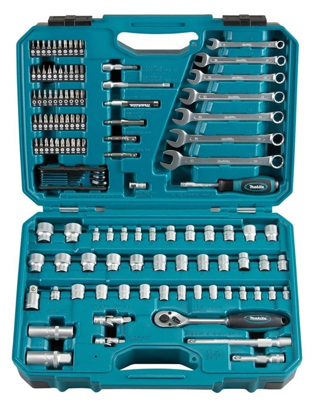 Įrankių komplektas MAKITA E-06616, 120 vnt.
