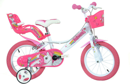 Vaikiškas dviratis Dino Bikes Unicorn 144R-UN
